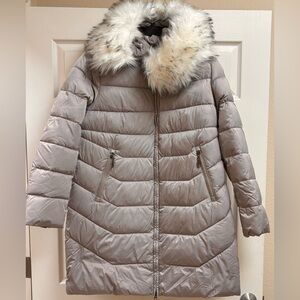 Ziai Down Coat, Warm Gray - X-Large